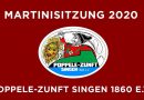 Martinisitzung 2020 im Internet