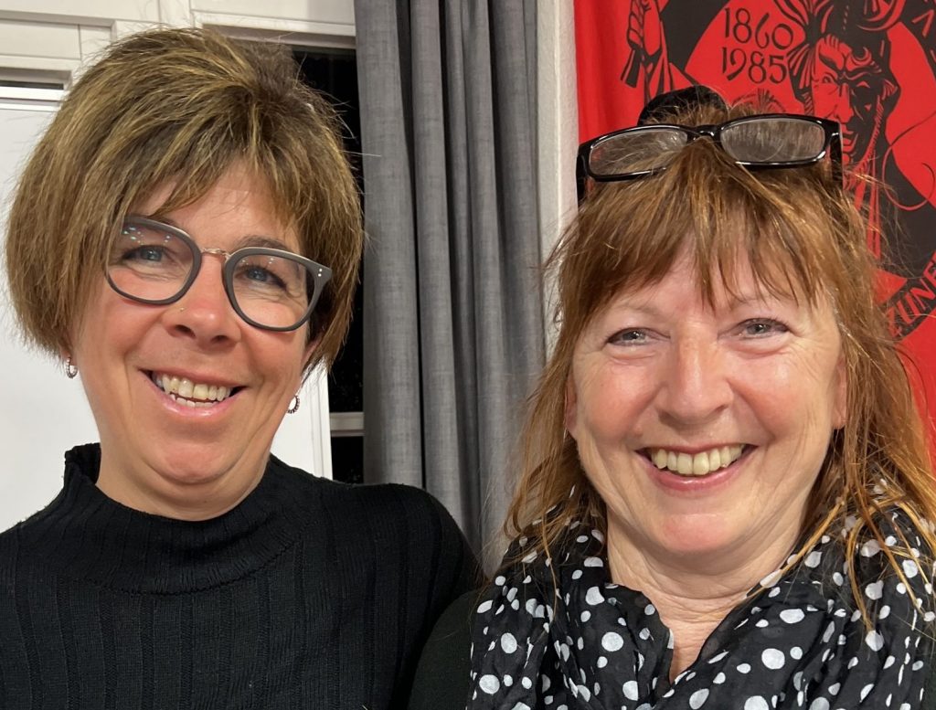 Neue und alte Schellenhanselemodder Dagmar Glocker und Sabine Dietz