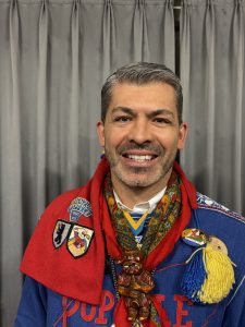 Fanfarenzug-Chef Adi Fernandes